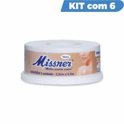 FITA CIRURGICA MICROPOROSA MISSNER BEGE 1.2 X 4.5