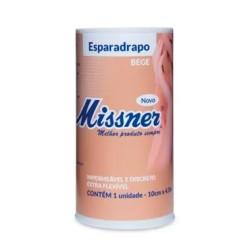 ESPARADRAPO IMPERMEAVEL MISSNER BEGE 10CM X 4,5M