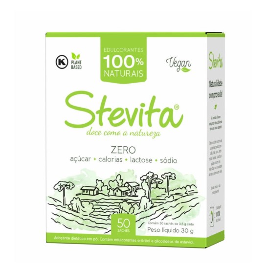 ADOÇANTE DIET STEVITA PO 6G C/50 ENV