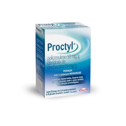 PROCTYL POMADA MONODOSE C/10 3G +10 APLIC