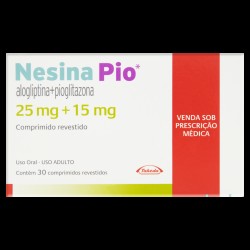 NESINA PIO 25MG/15MG C/30 COMPRIMIDOS