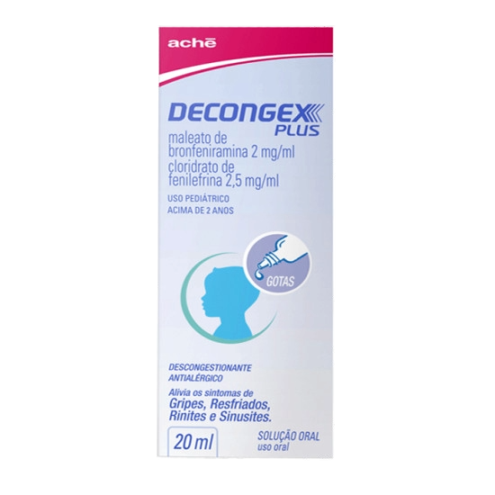 DECONGEX PLUS GTS COM 20 ML