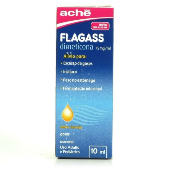 FLAGASS 75MG/ML GTS COM 10ML