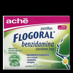 FLOGORAL PASTILHA MENTA 12
