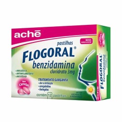 FLOGORAL PASTILHA CEREJA 12PAST