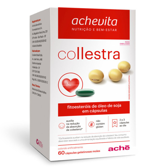 COLLESTRA 650MG COM 60 CAPSULAS