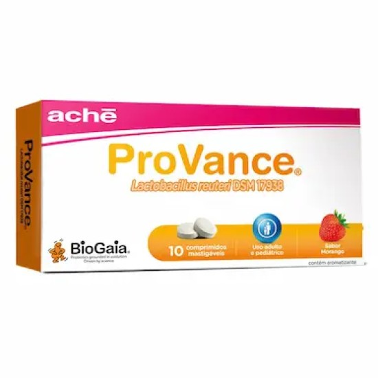 PROVANCE C/10 COMPRIMIDOS MASTIGÁVEL MORANGO