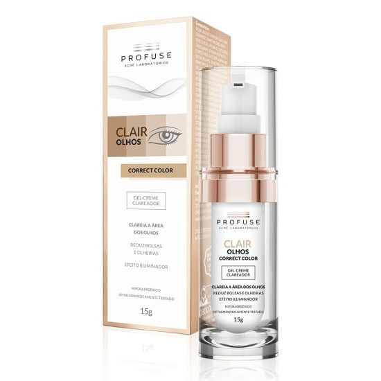 PROFUSE CREME CLAREADOR CLAIR OLHOS CORRECT COLOR C/15G
