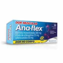 ANA-FLEX 35+300+50MG COM 30 CAPSULAS