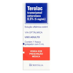 TEROLAC 5MG COL COM 5 ML