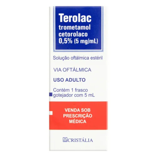 TEROLAC 5MG COL COM 5 ML