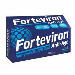 FORTEVIRON ANTI-AGE 250MG COM 60 CAPSULAS