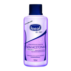 REMOVEDOR ESMALTE IDEAL SEM ACETONA SEMENTE UVA 100ML