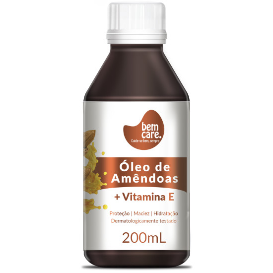 OLEO DE AMENDOAS BEM CARE 200ML