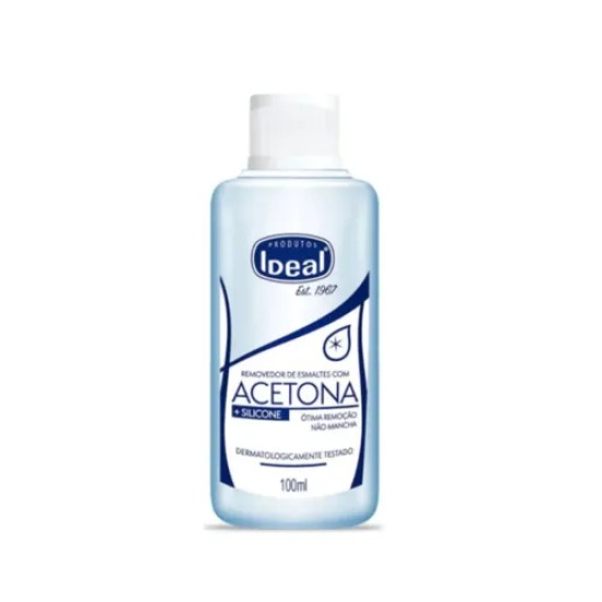 REMOVEDOR ESMALTE C/100ML A BASE DE ACETONA SMALTO