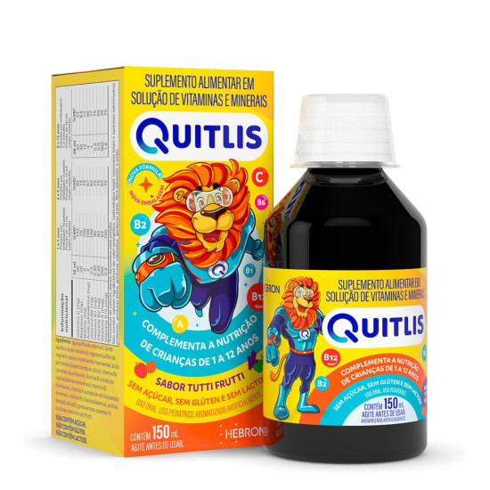QUITLIS SOL ORAL COM 150 ML