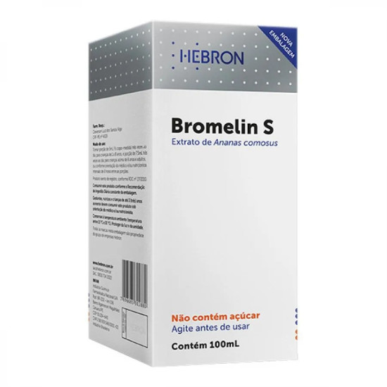 BROMELIN S HEBRON COM 100ML