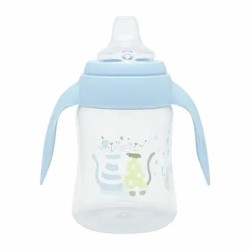 COPO LOLLY ANTIVAZAMENTO C/ALCA 250ML AZUL REF 7104