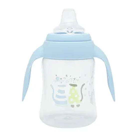 COPO LOLLY ANTIVAZAMENTO C/ALCA 250ML AZUL REF 7104