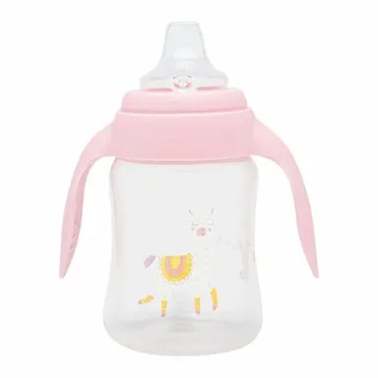 COPO LOLLY ANTIVAZAMENTO C/ALCA 250ML ROSA REF 7104