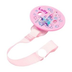 PRENDEDOR DE CHUPETA LOLLY M CORRENTE C/1 ROSA REF 7071