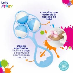 CHOCALHO AZUL LOLLY REF 7230