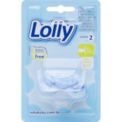 CHUPETA LOLLY TIP SIL RED T2 AZUL