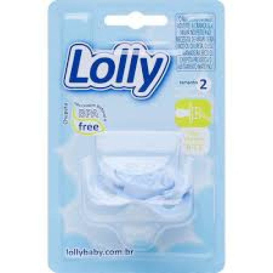 CHUPETA LOLLY TIP SIL RED T2 AZUL