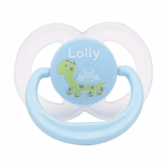 CHUPETA LOLLY ZOO SIL ORTO T2 AZUL 5015-01