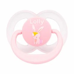 CHUPETA LOLLY ZOO SIL ORTO T2 ROSA