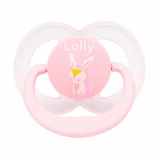 CHUPETA LOLLY ZOO SIL ORTO T2 ROSA