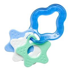 MORDEDOR LOLLY PVC C/ESTRELAS AZUL REF 7041