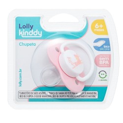 CHUPETA LOLLY ZOO BONA SIL ORTO T1 ROSA