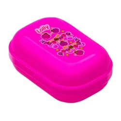 SABONETEIRA LOLLY TIP C/DESENHO ROSA REF 7141