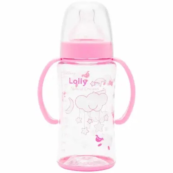MAMADEIRA LOLLY BIG SPEC ROSA BICO SIL ORTO T2 350ML