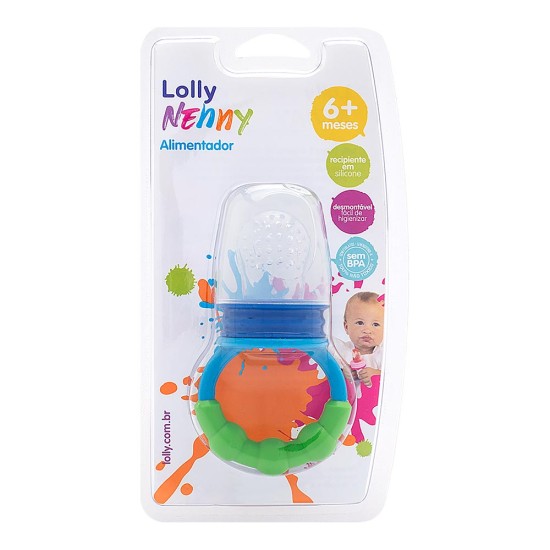 ALIMENTADOR INF LOLLY SILIC NET AZUL