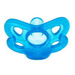 CHUPETA LOLLY 100% SILICONE ORTO T1 REDONDO AZUL