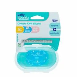 CHUPETA LOLLY 100% SILICONE DREAMS ORTO T2 AZUL