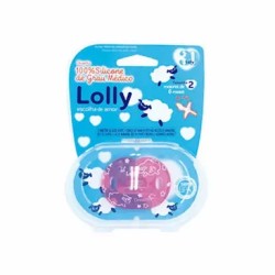CHUPETA LOLLY 100% SILICONE DREAMS ORTO T2 ROSA