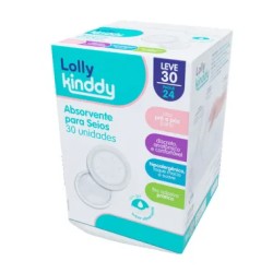 ABSORVENTE P/SEIOS LOLLY LV30 PG24 7224-01