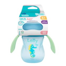 COPO OCEANO C/ALCA LOLLY AZUL 250ML 7196-00