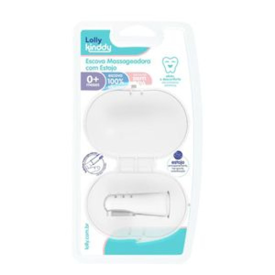 ESCOVA LOLLY MASSAGEADORA COM ESTOJO 7281-01