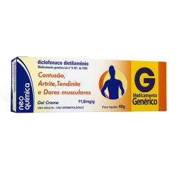 DICLOFENACO DIETILAMONIO 11,6MG GEL C/60 GR NEO QUIMICA