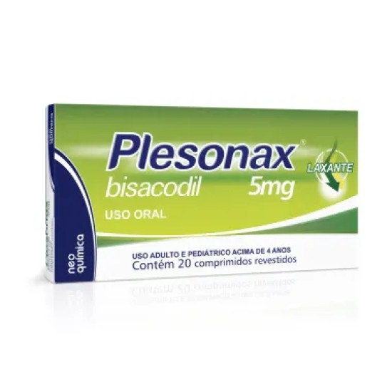 PLESONAX 5MG C/20COMPRIMIDOS