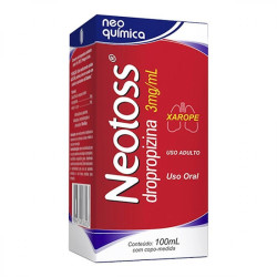 NEOTOSS 3,0 MG XAROPE ADT COM 100 ML