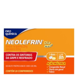 NEOLEFRIN DIA 800MG+20MG C/20COMPRIMIDOS