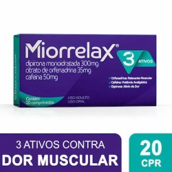 MIORRELAX C/20 COMPRIMIDOS