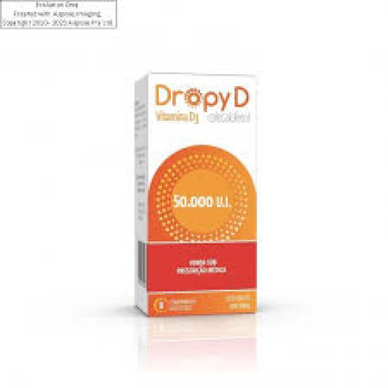 DROPY D 50.000UI COM 8 CAPSULAS