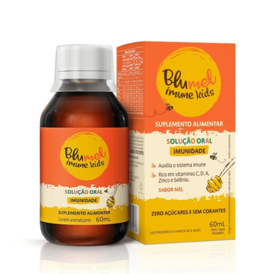 BLUMEL IMUNE KIDS SOL ORAL COM 60ML