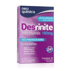 DESRINITE 180MG C/10 COMPRIMIDOS NEO QUIMICA